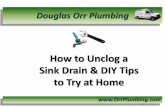 Miami Plumber Shares How to Unclog a Sink Drain Easily