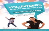 GCSC | Volunteer Pack 2014 - 2015