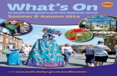 What's on Guide Summer and Autumn 2014