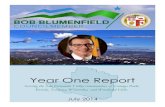 Councilmember Bob Blumenfield Year One Report