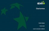 GÉANT Cloud Services: An overview