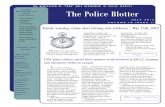 Police Blotter - July 2013