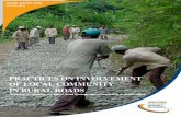 Practices of involvement of human in rural roads