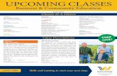 July 2014 Class Listings