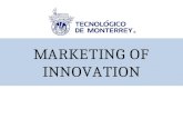 Marketing of innovation