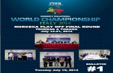 Bulletin No1 2014 Norceca Women's World Championship Final Qualification