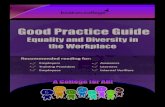 Equality and diversity good practice guide