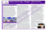 Worthing High Newsletter for Broadwater C of E