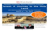 Israel: A Journey to the Holy Land