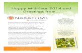 Nakatomi & Associates Mid-Year 2014 Update