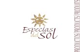 Productos/ Products/ Produits "Especias del Sol"