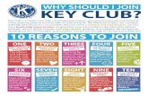 Why Should I Join Key Club?