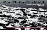 The Daily Cardinal - 2014-'14 Media Kit