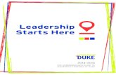 Leadership @ Duke Guidebook 2014-2015