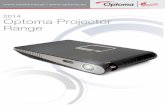 Optoma® Projector Range 2014
