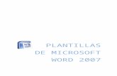 Plantillas de microsoft word 2007