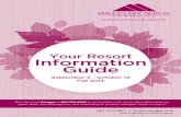 Resort Information Guide Fall 2014