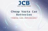 Varta Car Batteries