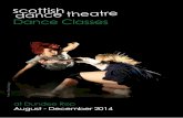 Autumn 2014 Dance Classes at Dundee Rep