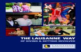 The Lausanne Way of Giving & Getting Involved