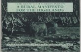 Scottish Green Party - A rural manifesto for the highlands