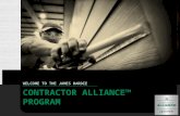 Contractor Alliance Program Playbook
