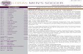 Men's Soccer Game Notes • 9/4/2014