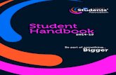 GCU Students' Association London handbook 2014/15