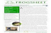 Frogsheet Spring Edition 2014