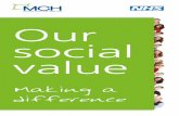 Social value report 2014 - Making a difference