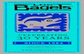 Los Bagels 30th Anniversary Catalog