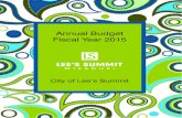 FY15 City of Lee's Summit Budget