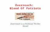 Overreach blood of patriots political thriller based novel by jd ludwig