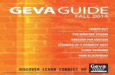 Geva Guide, Fall 2014