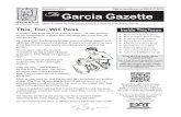 Garcia Gazette September 2014