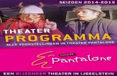 Theater Pantalone programma 2014 2015