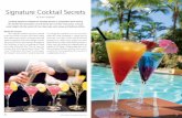 Island Gourmet -Signature Cocktails
