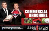 Aberavon RFC Commercial Brochure 2014-15 Season