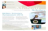 Sacramento State McNair Scholars Newsletter - Fall 2014