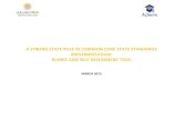Common Core State Standards Implementation Rubric and Self-Assessment Tool