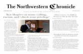 The Northwestern Chronicle--Spring 2014 Edition