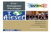 WRC 2014 Pre-Delegate Package