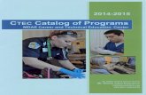 CTEC Catalog of Programs 2014-2015