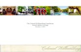 The Colonial Williamsburg Foundation Earned Media Coverage - October 2, 2014