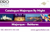Catalogue Excursions Nocturnes de Groupes Baléares Majorque By Night