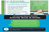 4-H Canada Science Contest Activity Book and Guide