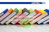 Aiesec uzhhorod language school winter 2014