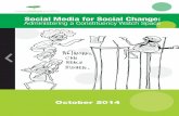 Social media for social change 22 10 14
