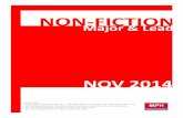 MPH Nov'14 Non-Fiction titles (major)