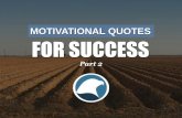 Motivational Quotes For Success: Part 2